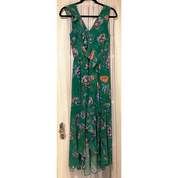 floral midi wrap dress - Picture 7 of 7